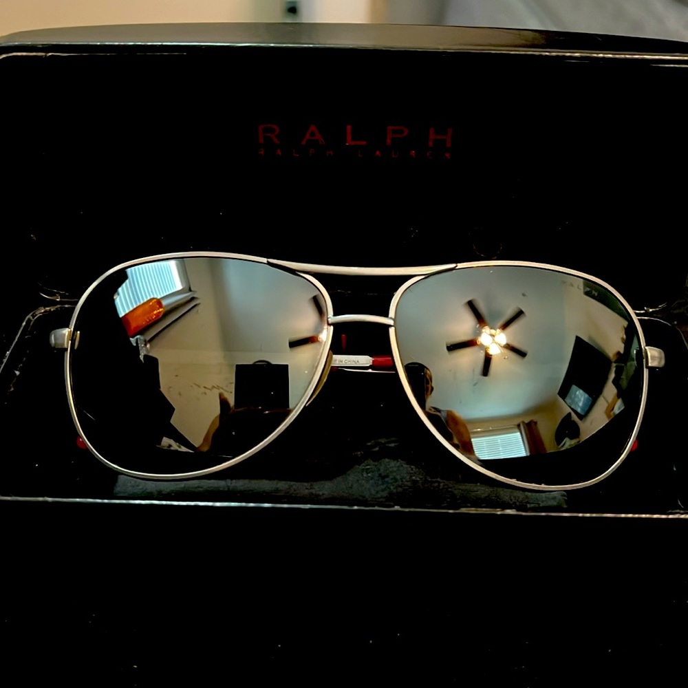 Ralph Lauren aviator sunglasses polarized